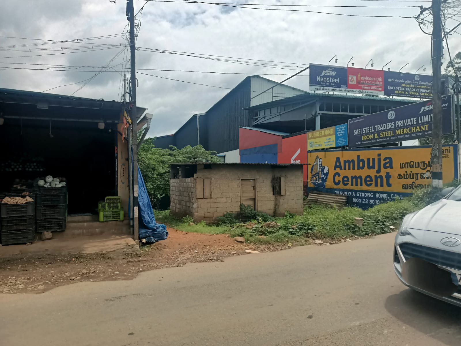 16 cent Commercial Land for sale in Marthandam to Kulasekaram Road