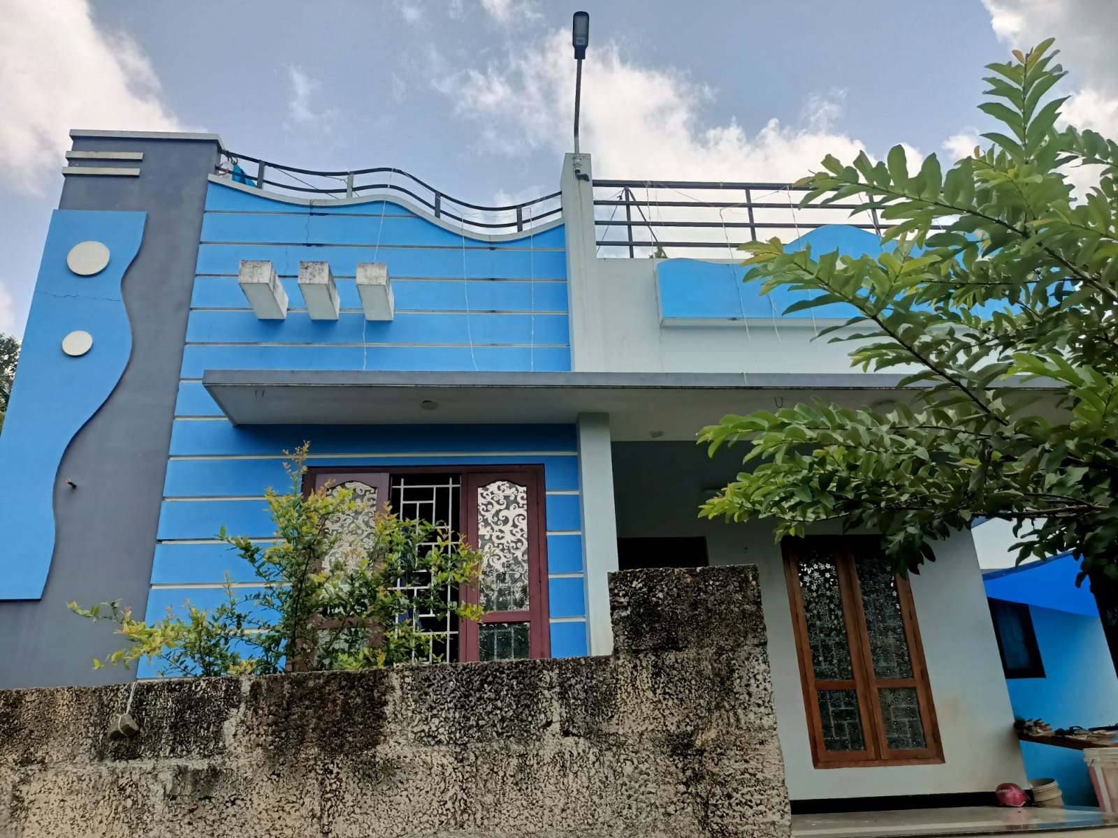 9.25 Cent Residential plot with (2BHK House) for sale in Chithirancode